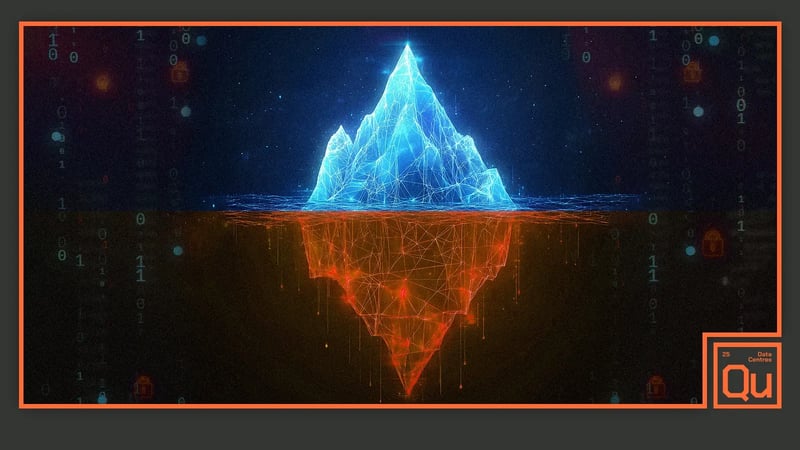 A 3d iceberg concept to demonstrate cooling